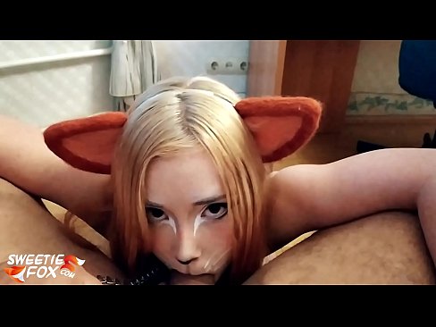 ❤️ Kitsune schluckt Schwanz und Sperma in ihrem Mund ❤ Fucking bei de.hentaivost.ru ❤